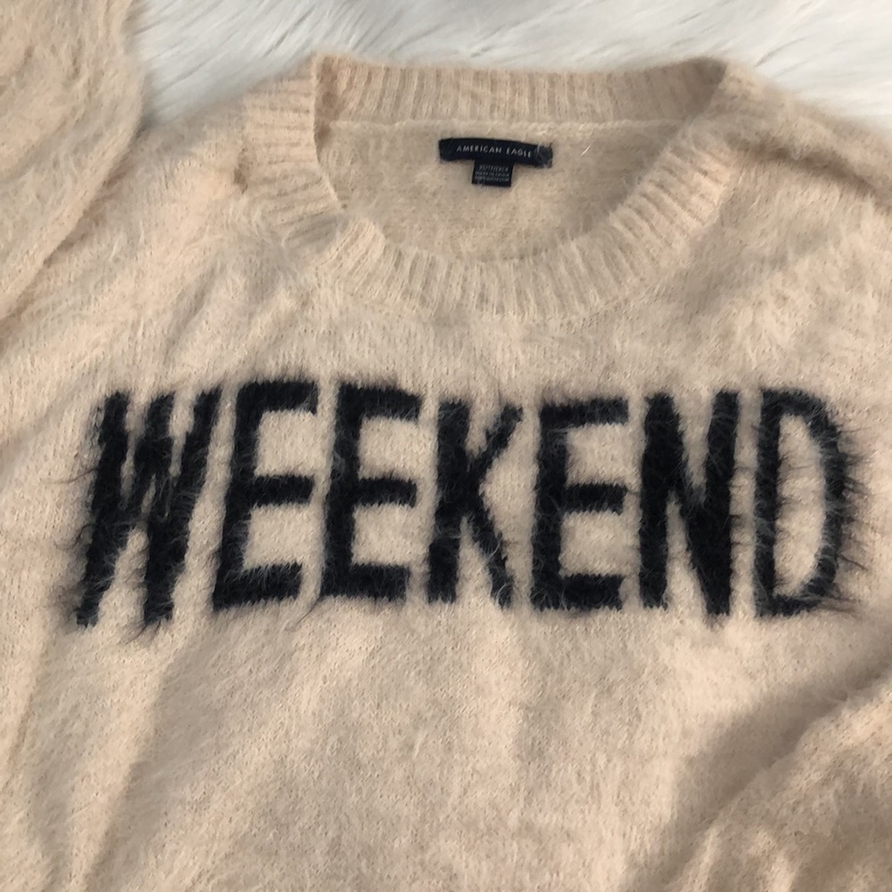 American Eagle “Weekend” super soft sweater size XS - Picture 5 of 10